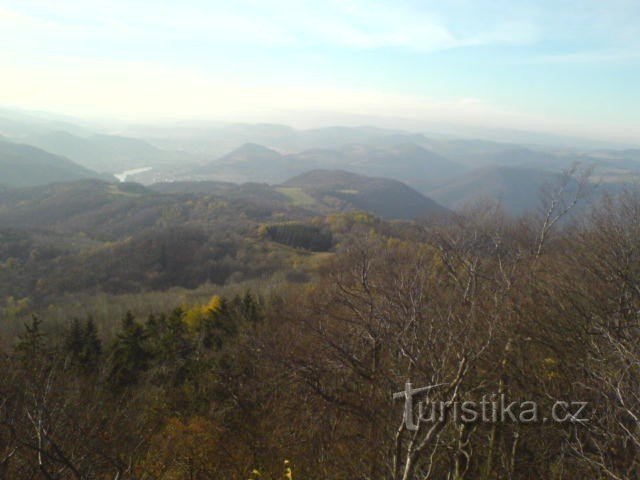 vista autunnale dall'altopiano di Humboldt