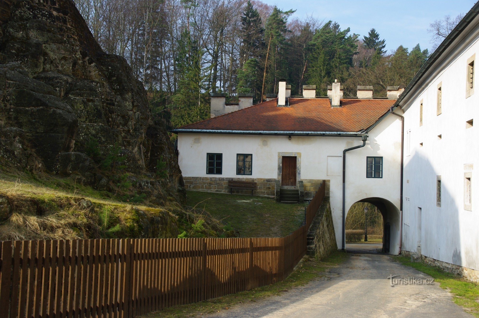 Il castello e il castello da favola di Staré Hrady