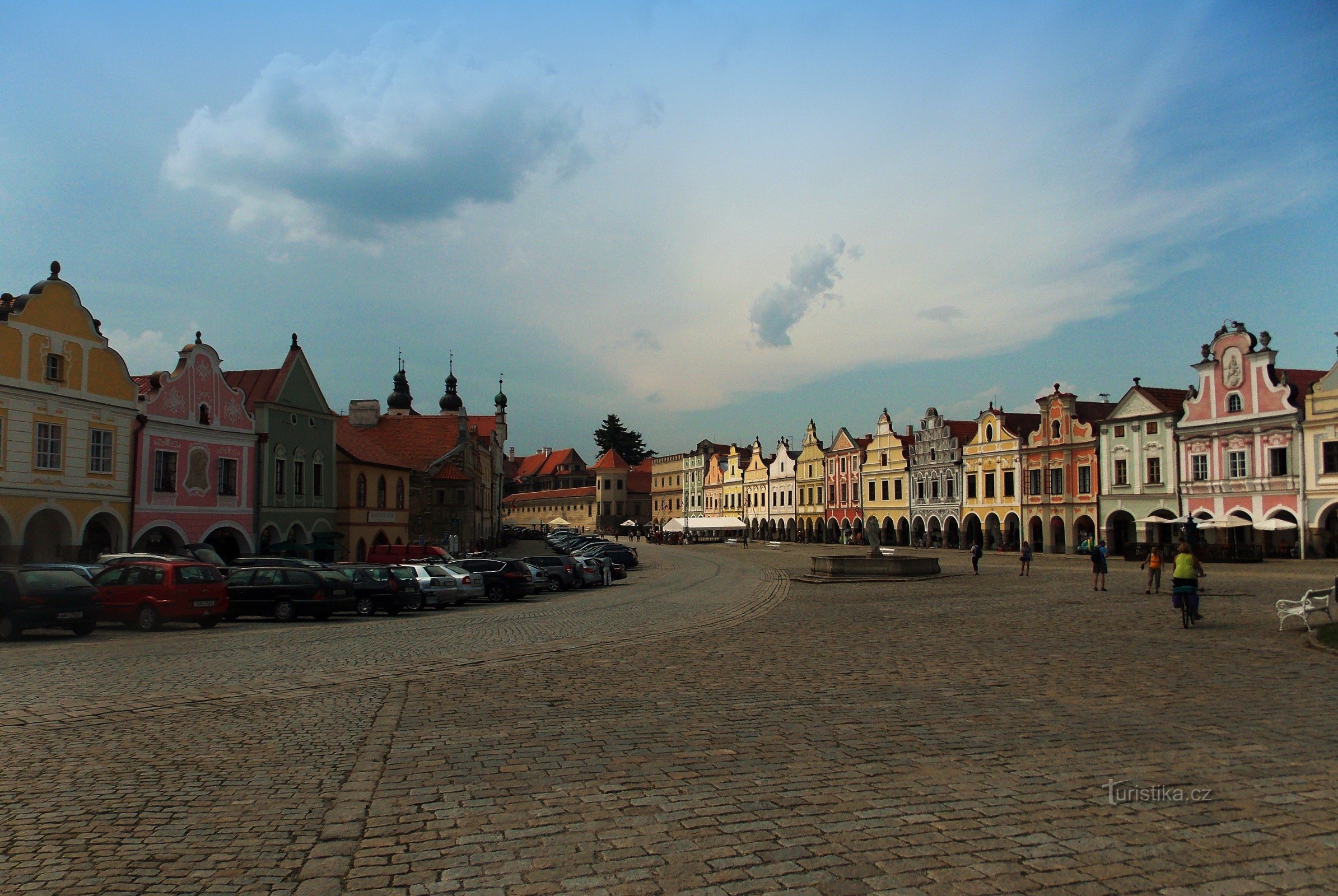 Het sprookjesachtige centrum van Telč