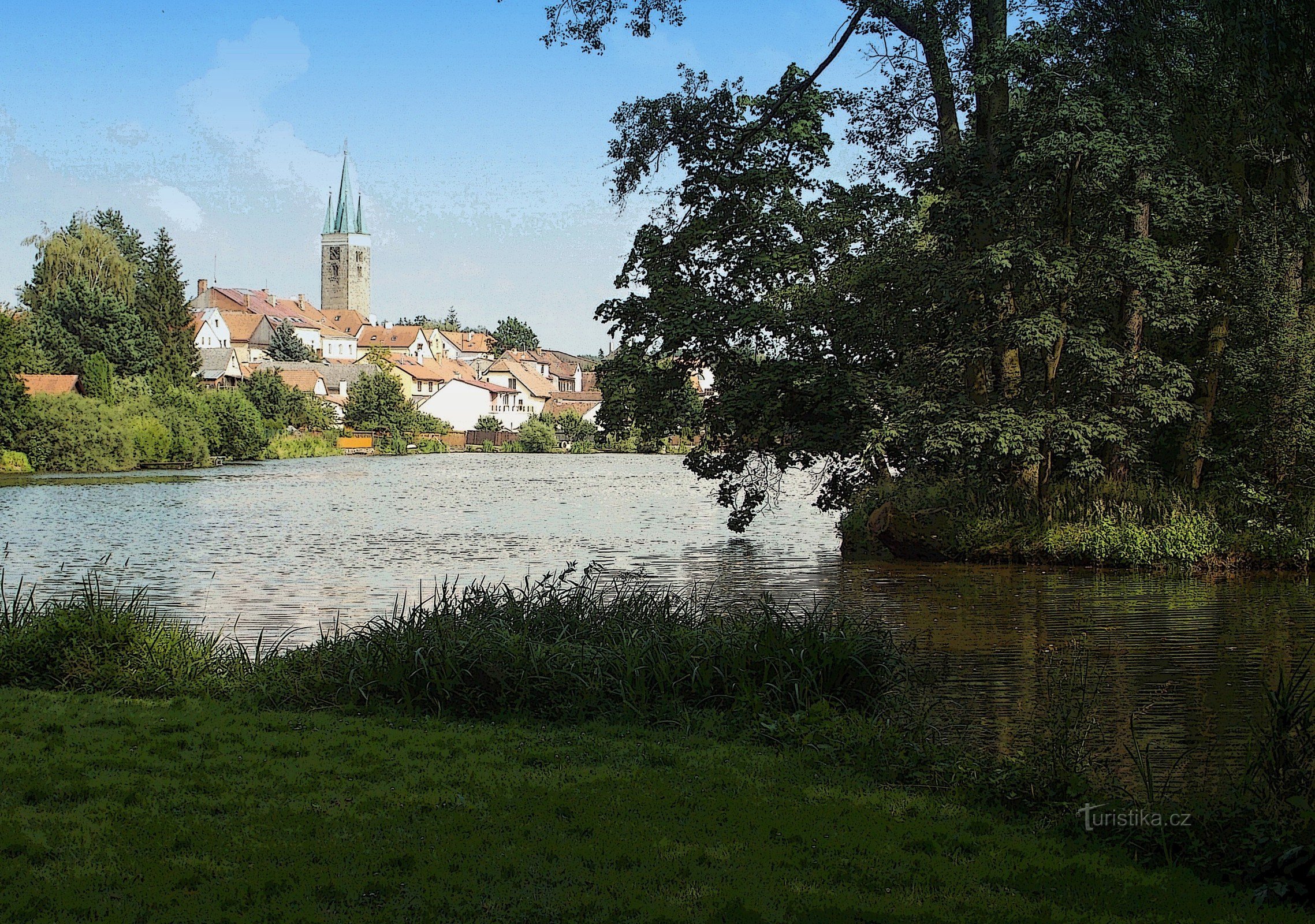 Središte bajke Telč