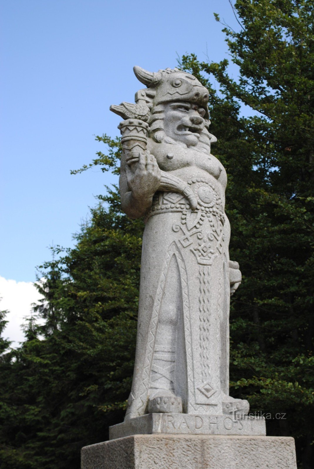 le dieu païen Radegast