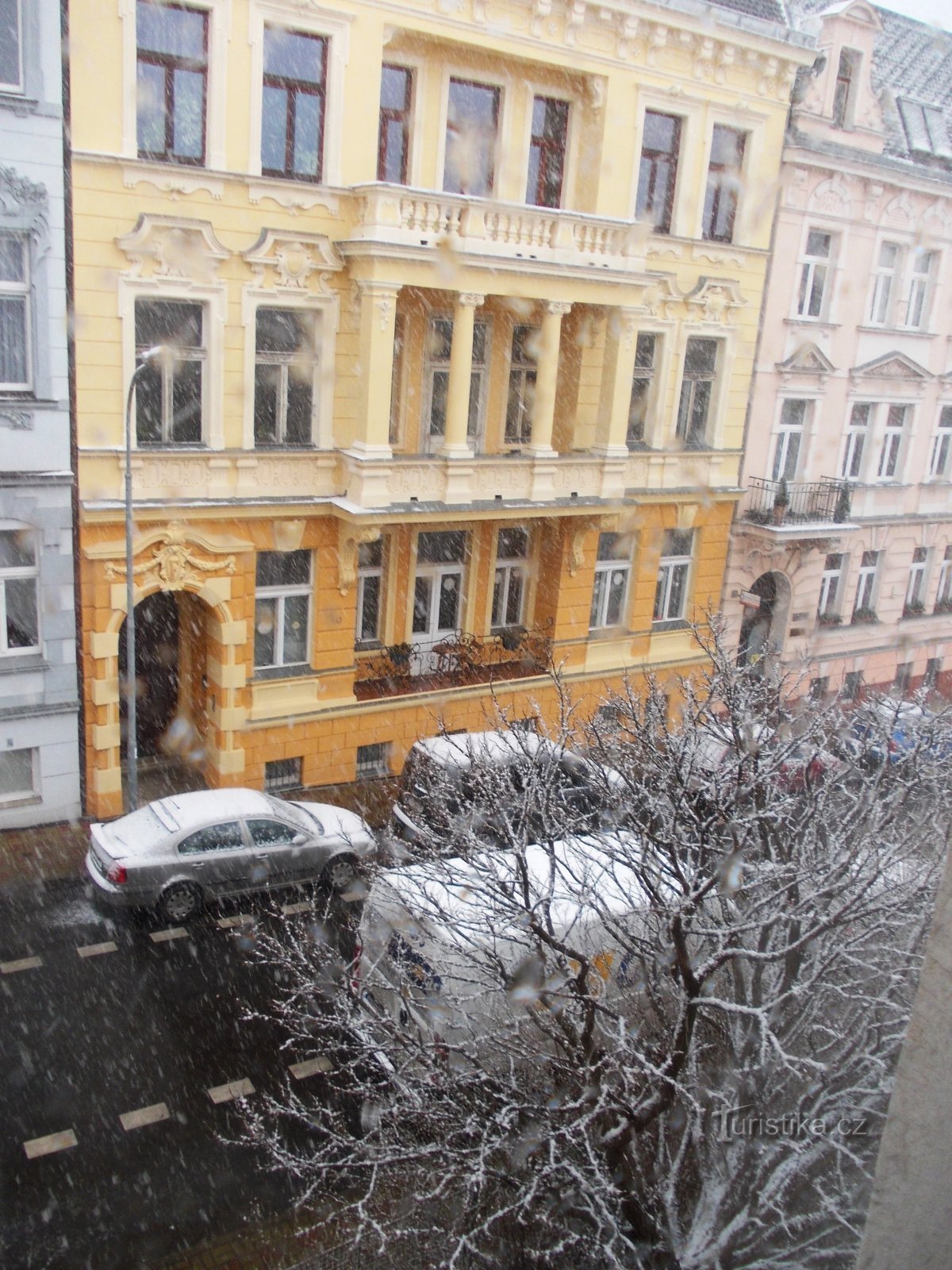 view of the building from the opposite building