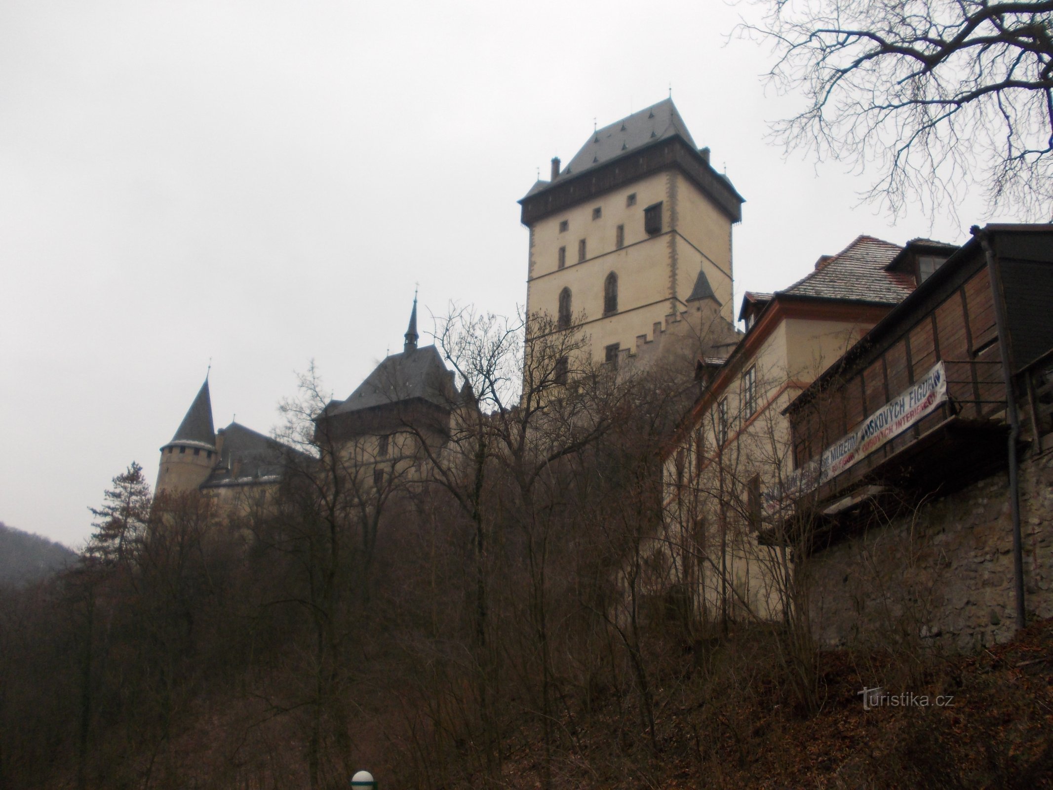 pohľad na hrad