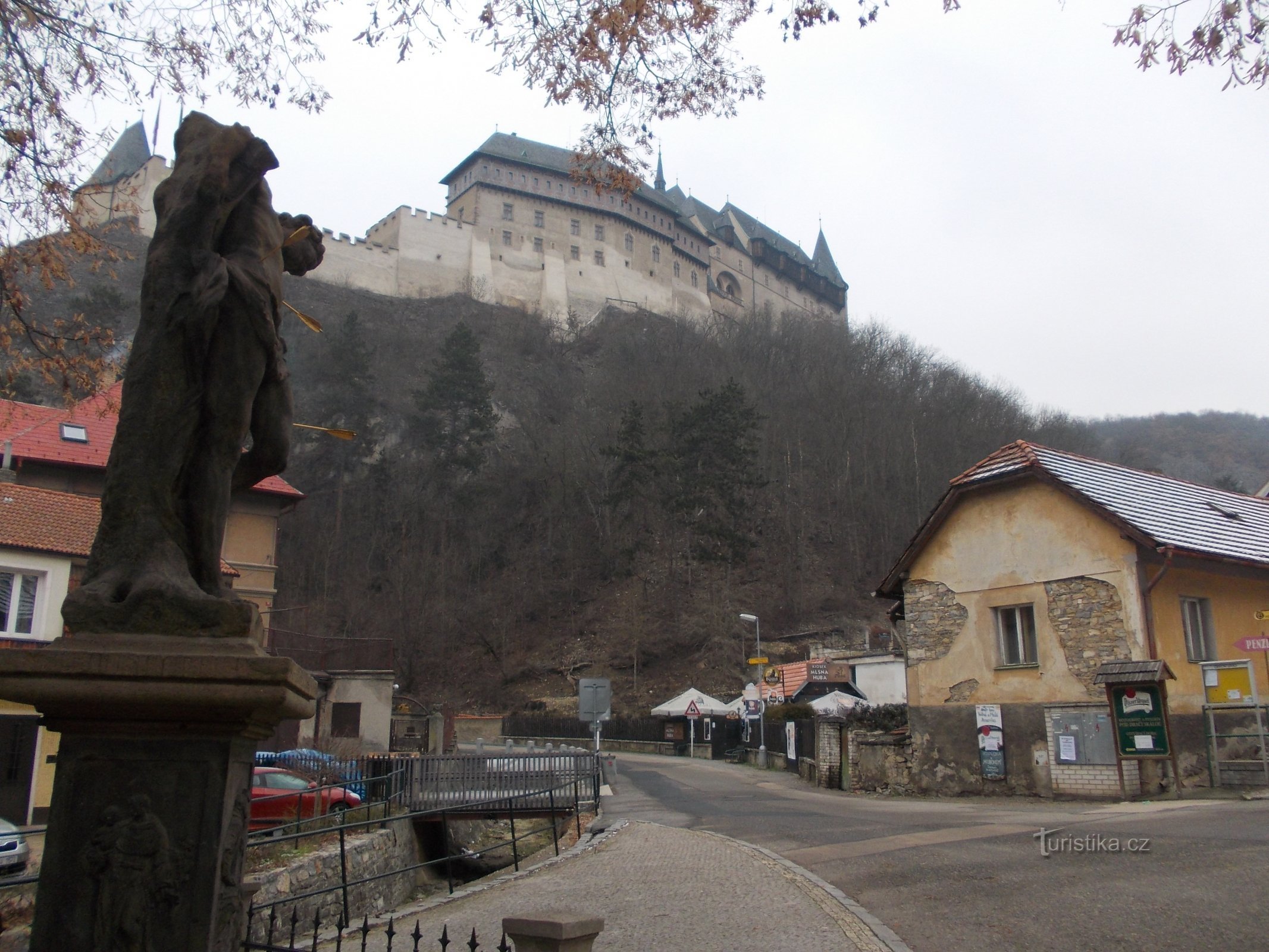 Blick auf das Schloss