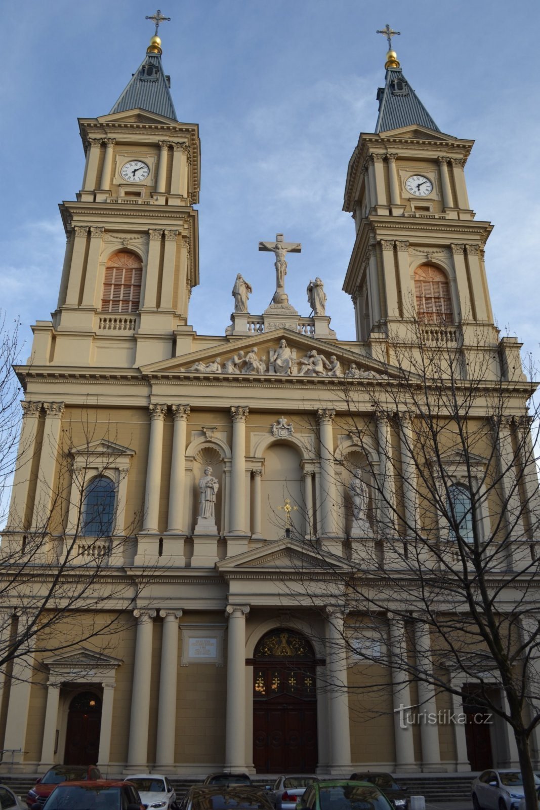 view of the Cathedral of the Divine Savior
