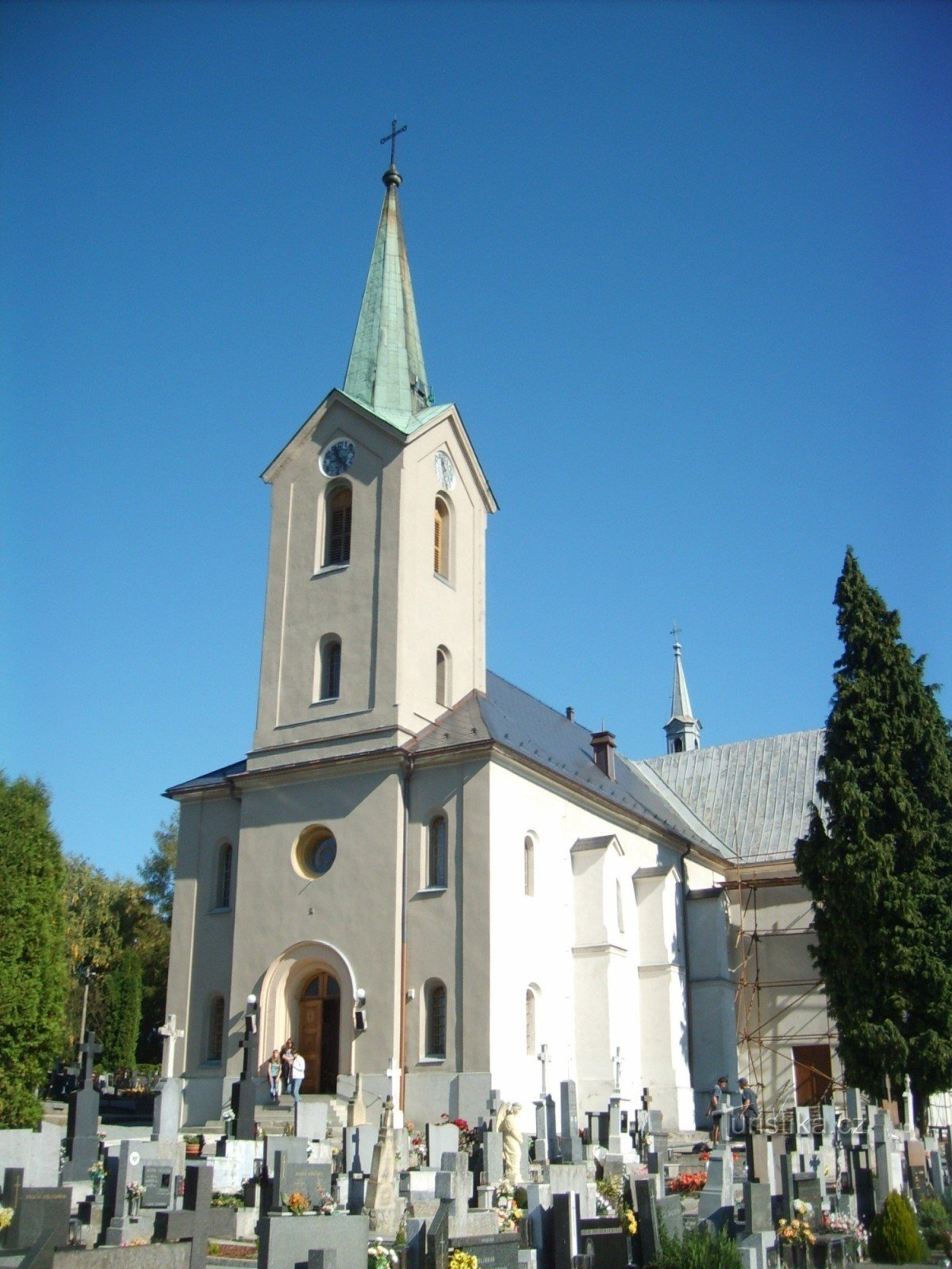 view of the church