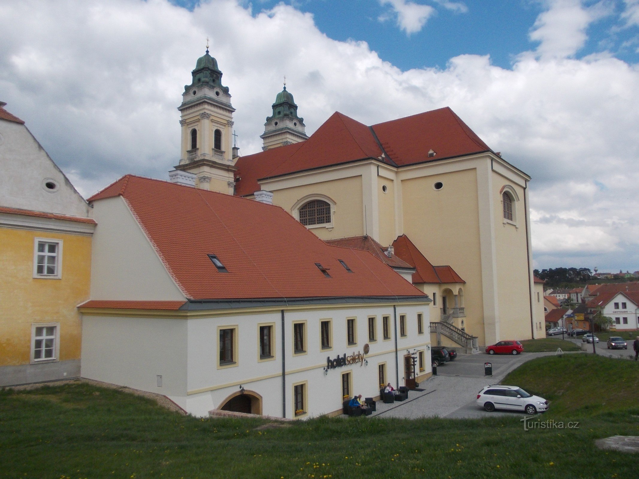 vista da igreja