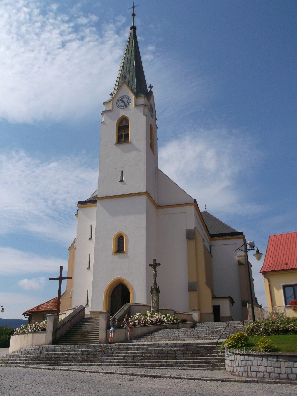 Vista da igreja