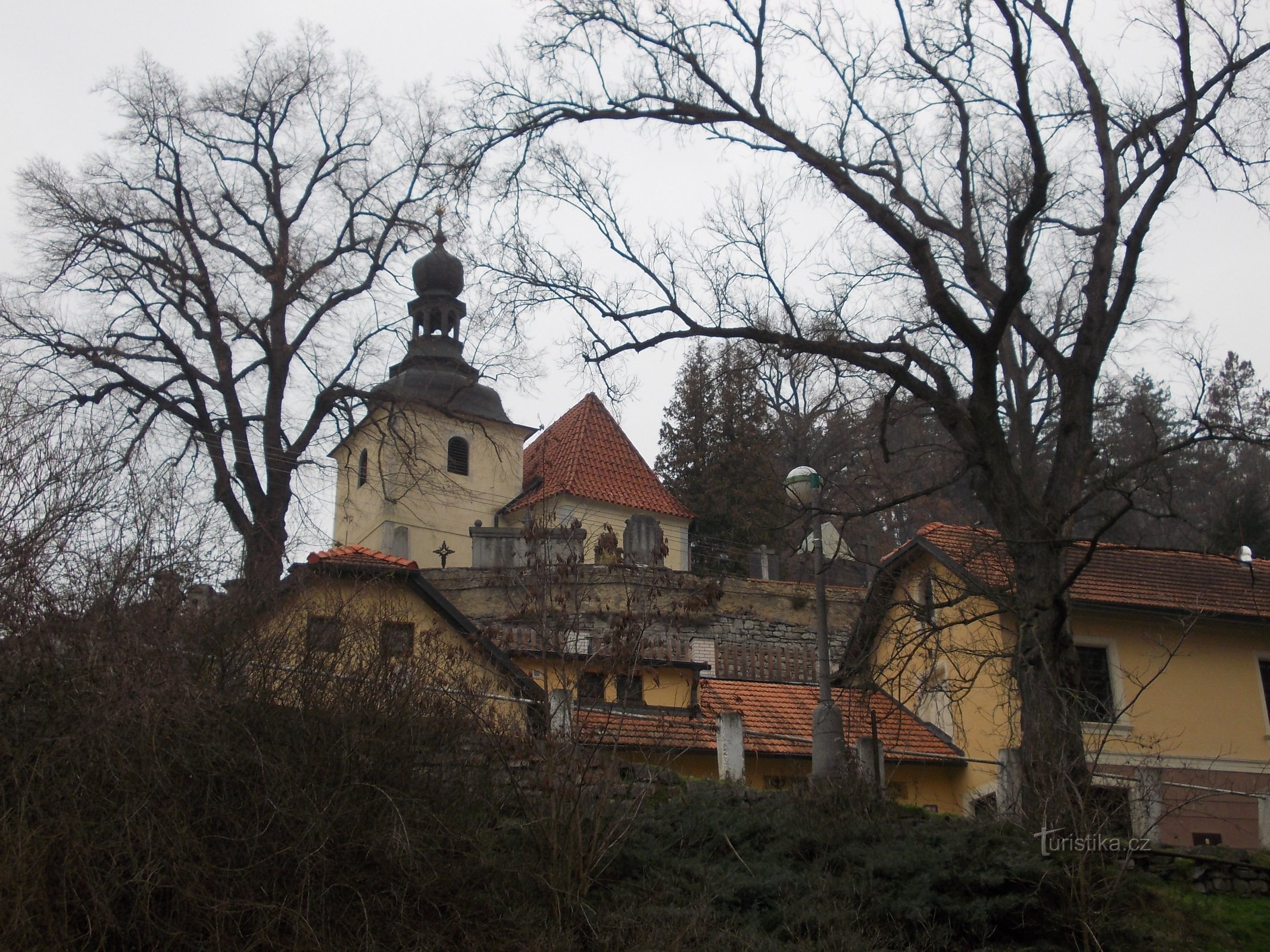 view of the church