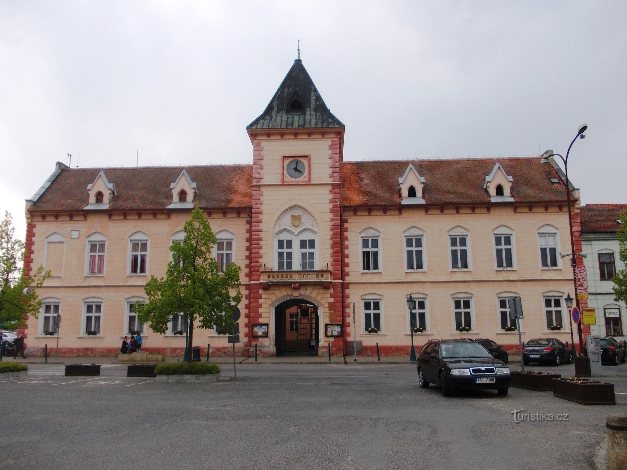 Blick auf das Rathaus