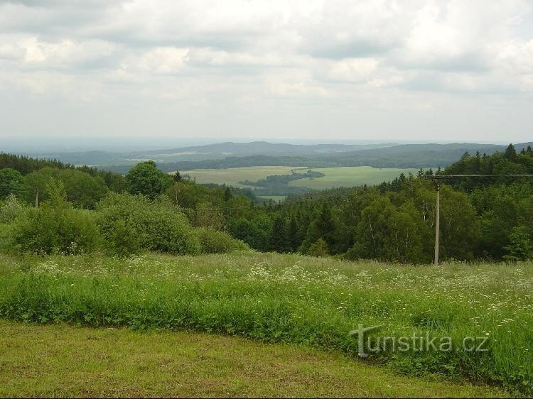 view of the foothills: from Dobrá Vody