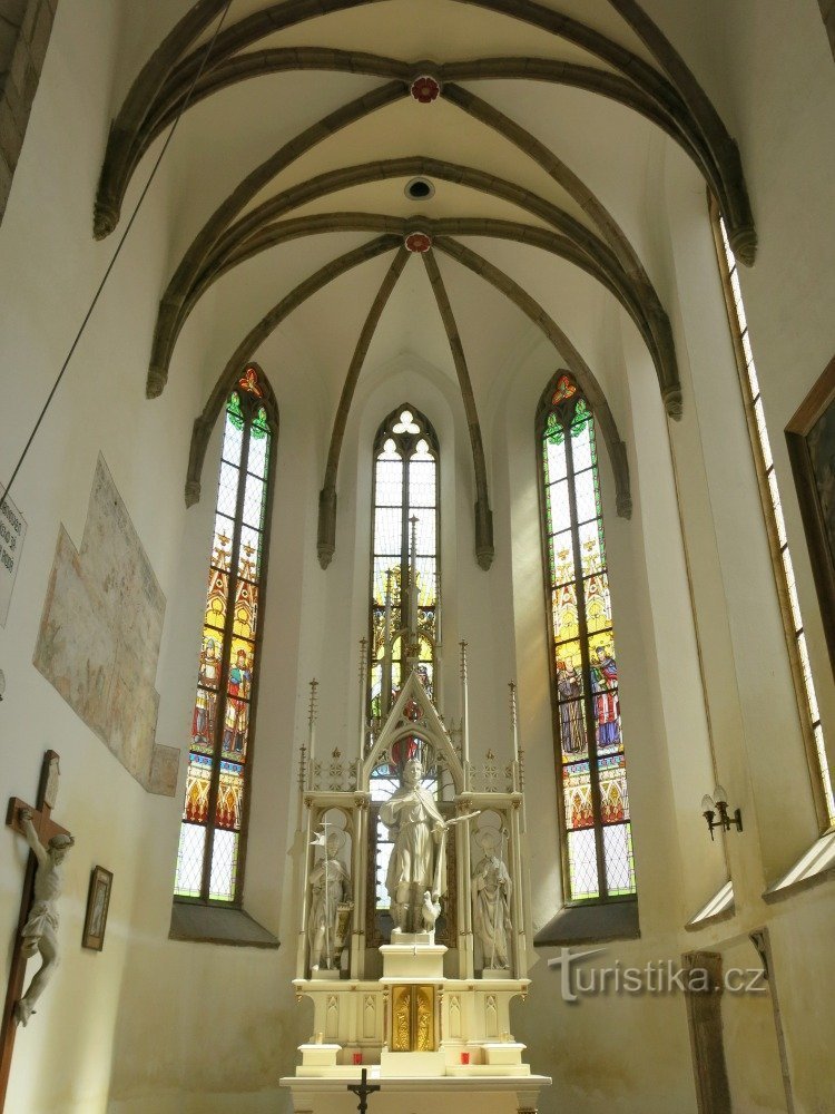 view of the presbytery