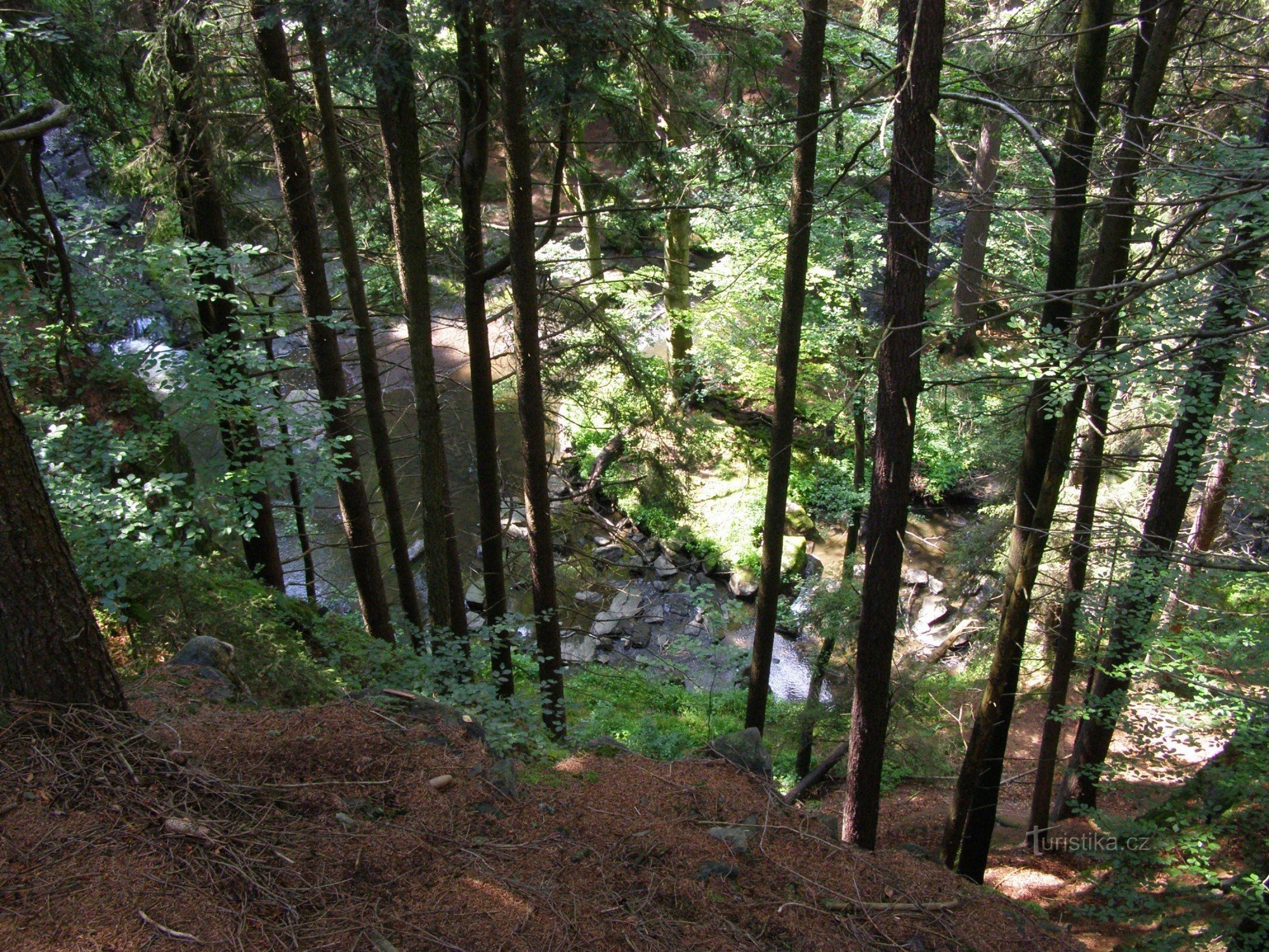 view of the Doubrava valley