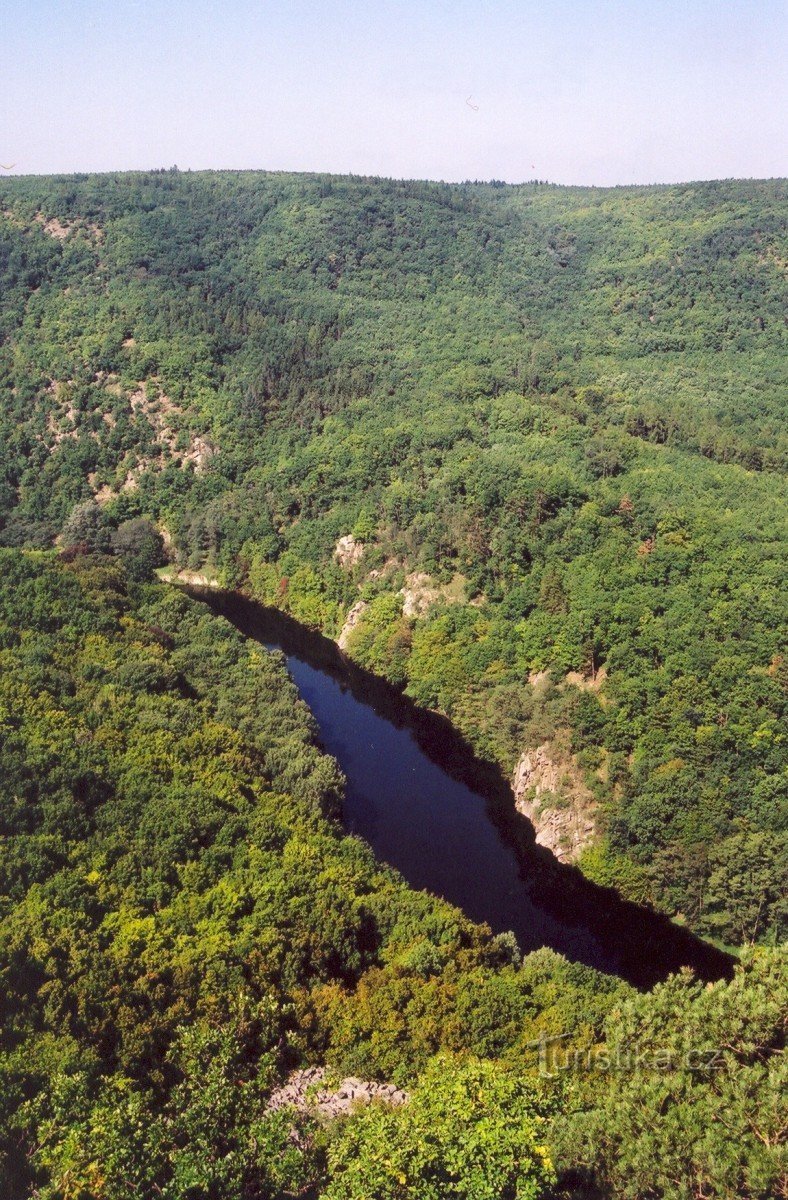 Vista sulla valle del Dyje