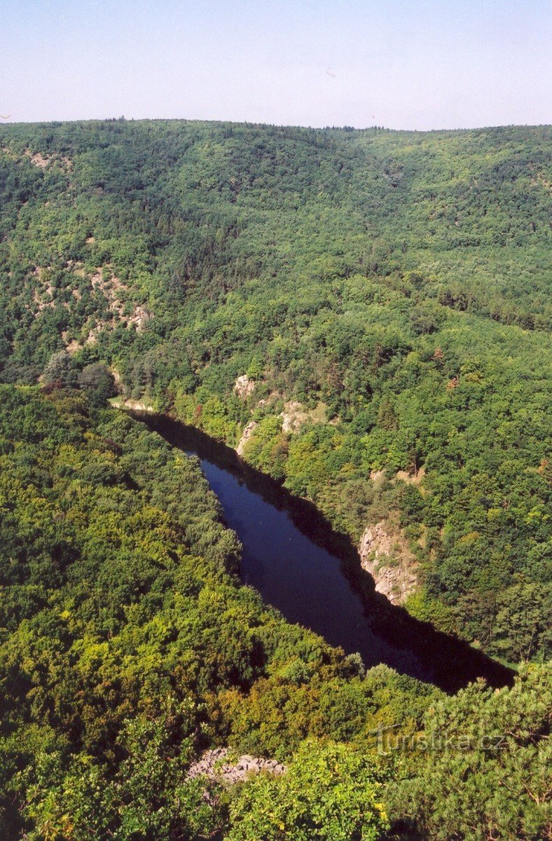 Pogled na dolino Dyje