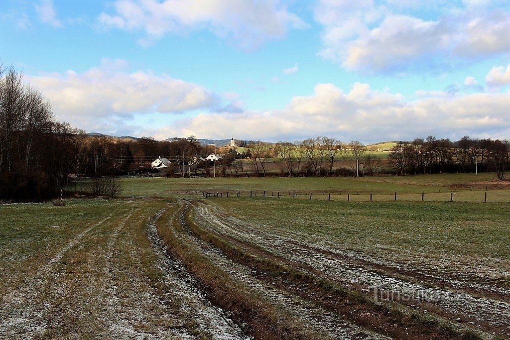 View of the Ostružná valley