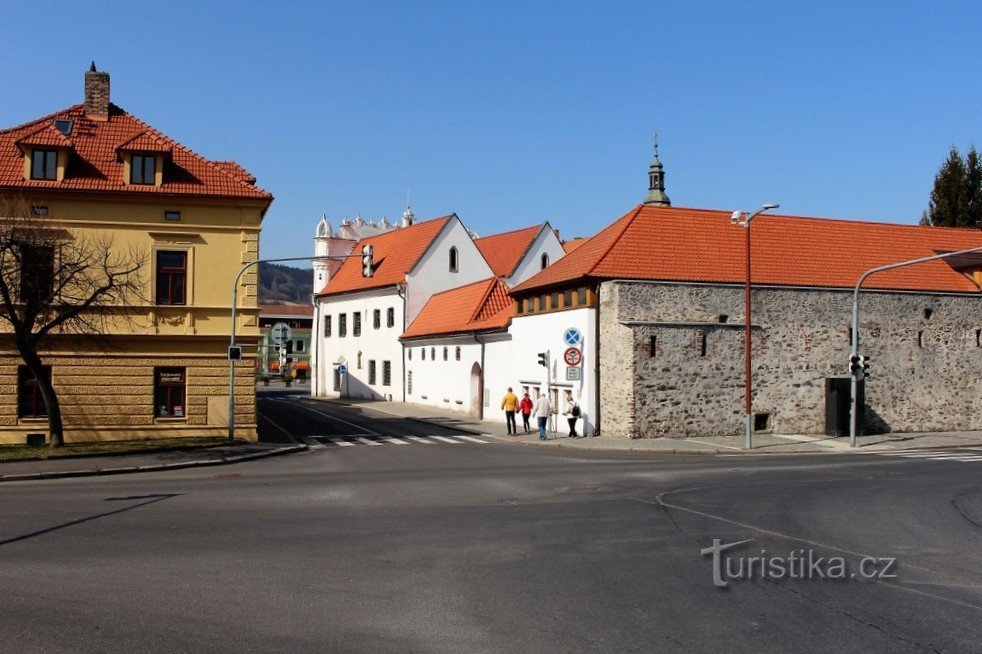 Street view to the square