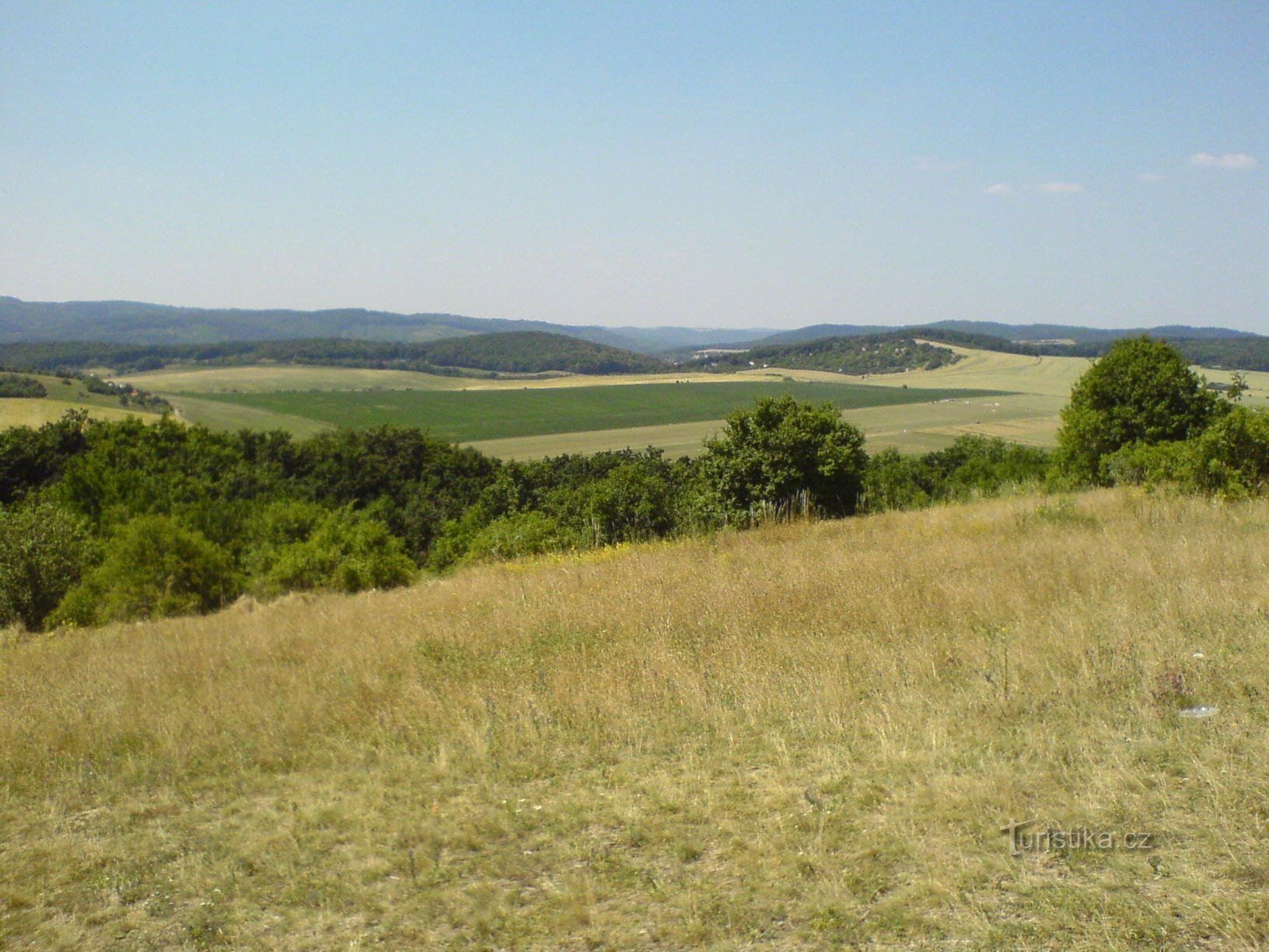 View towards the SW towards the airport