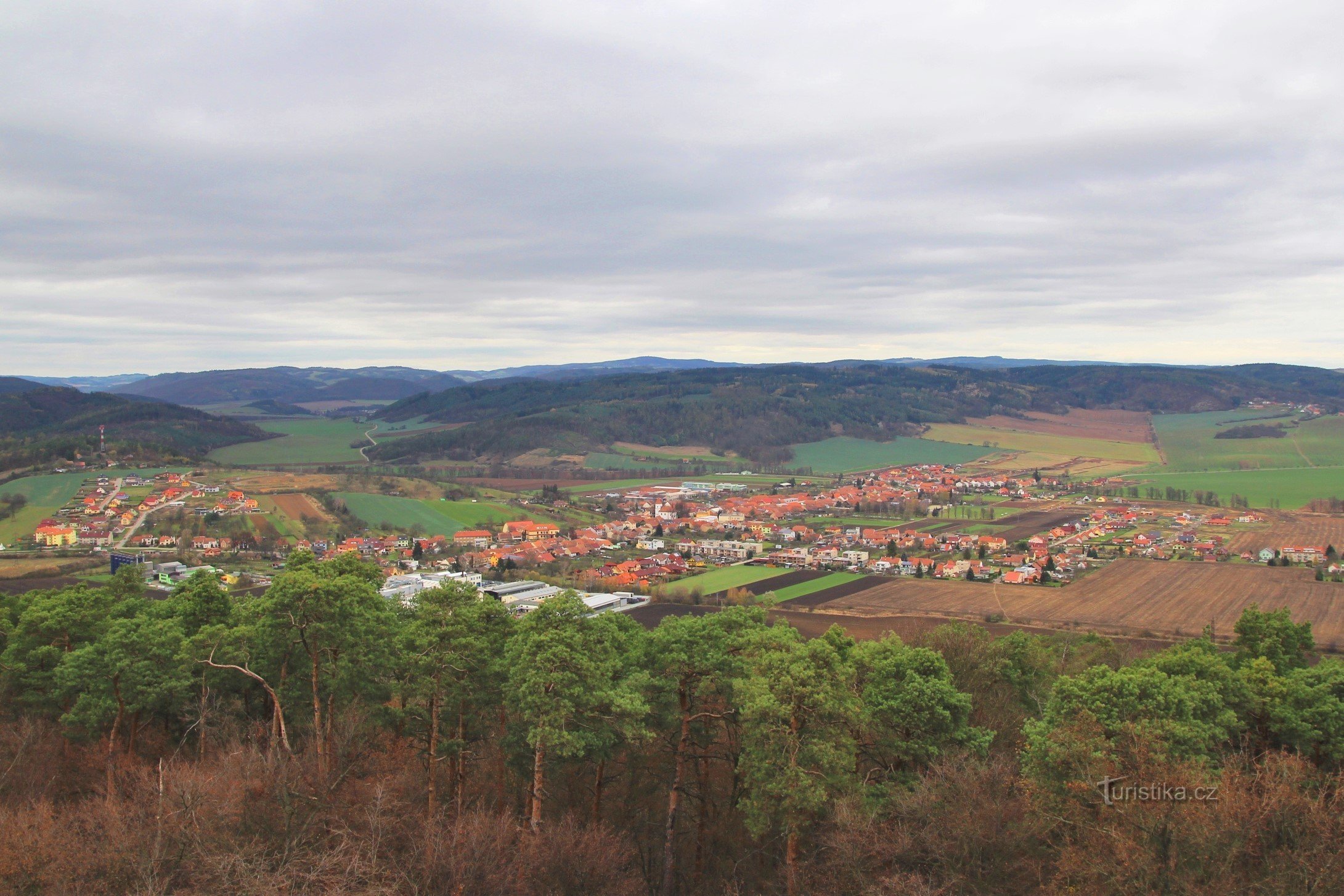 Vue sur Drásov