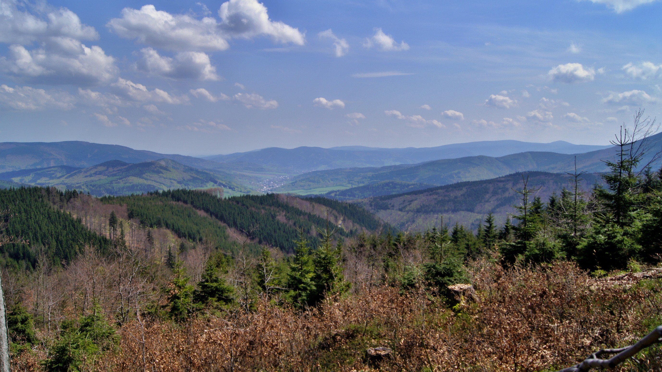 Widok na Jeseník