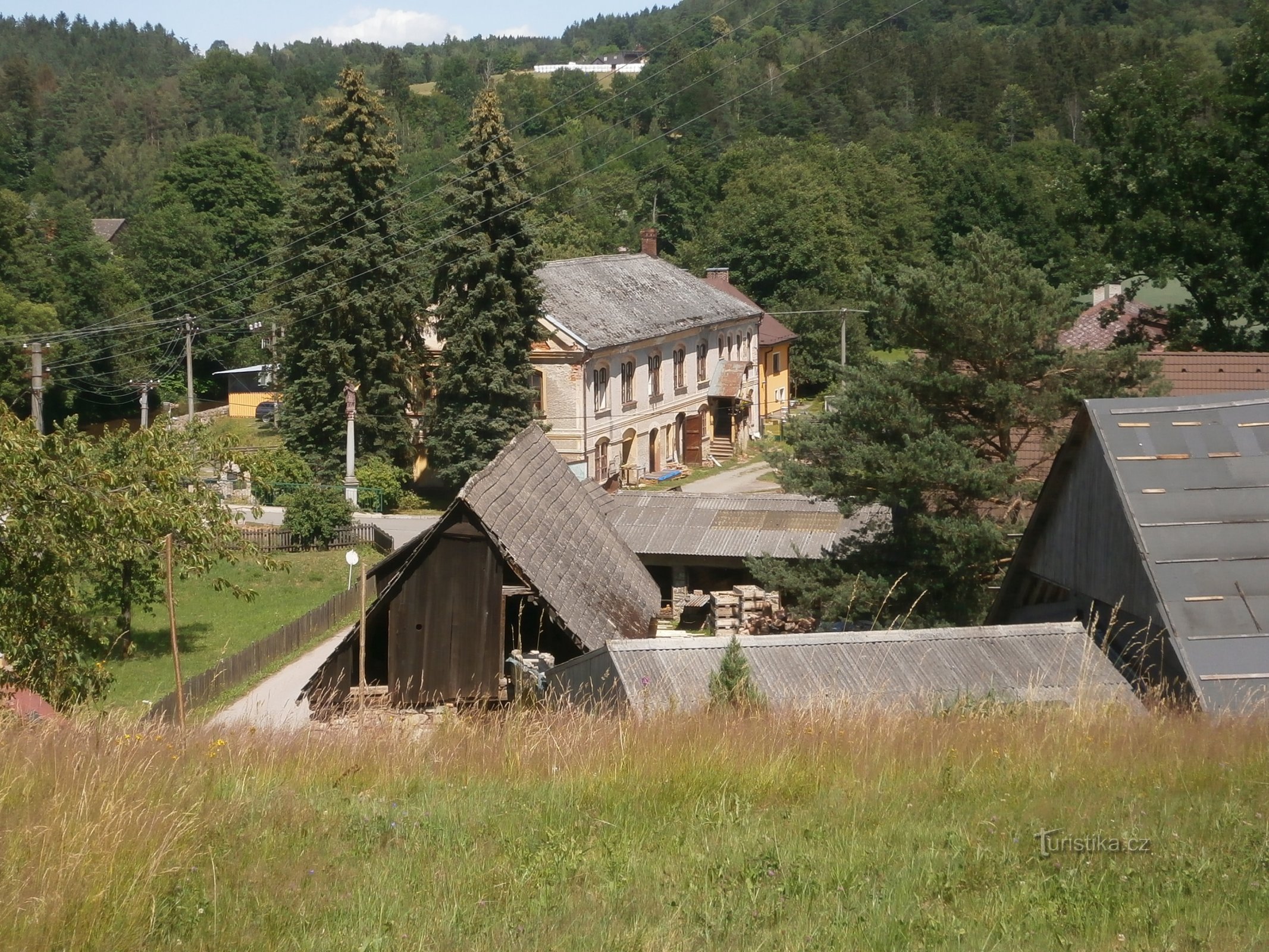 Pogled na mandelj št. 35 (Havlovice)