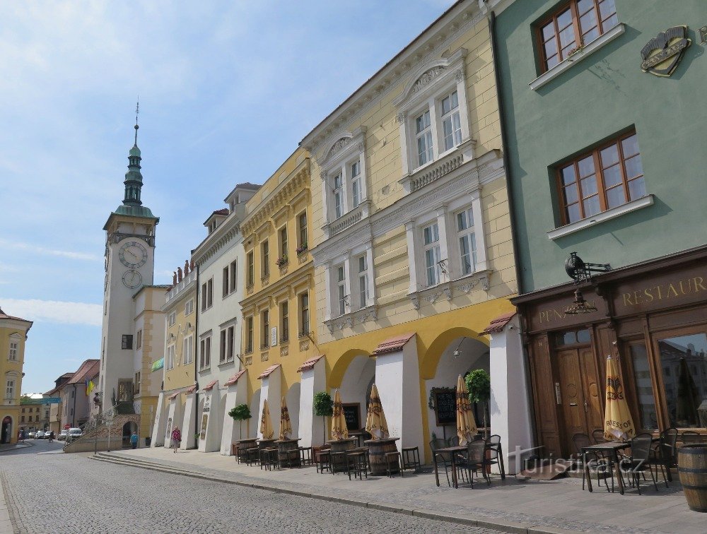 view of the town hall