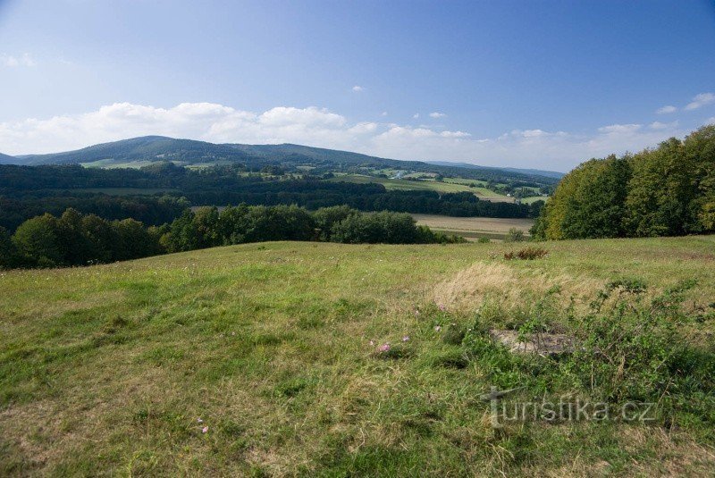 View of the Rychle Mountains