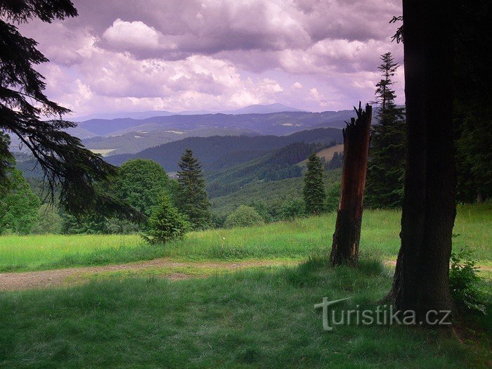 Θέα προς τα βόρεια