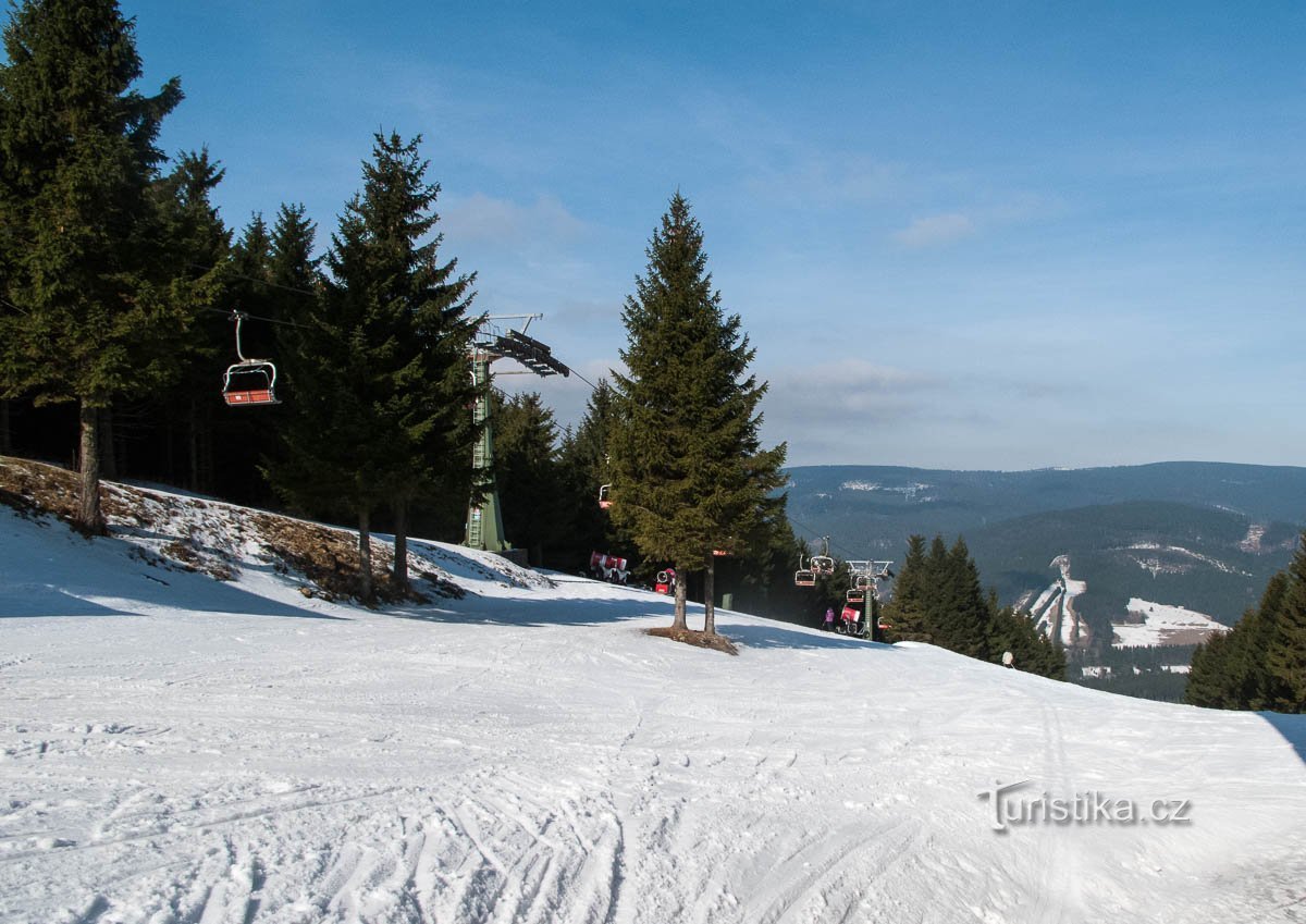 Pogled na pobočje na Ramzovo