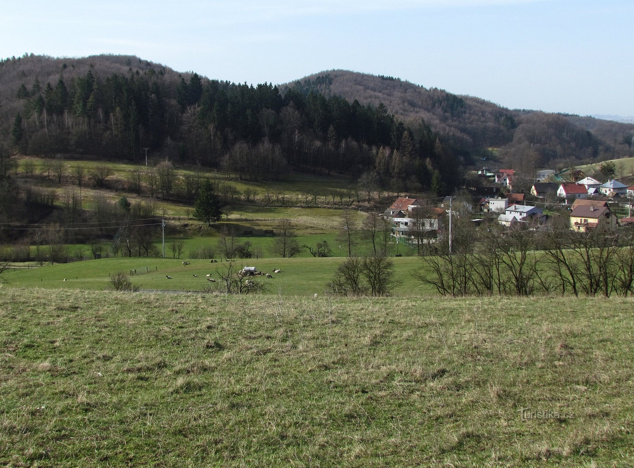 vue vers l'ouest