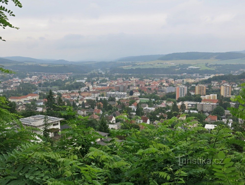 udsigt over Beroun