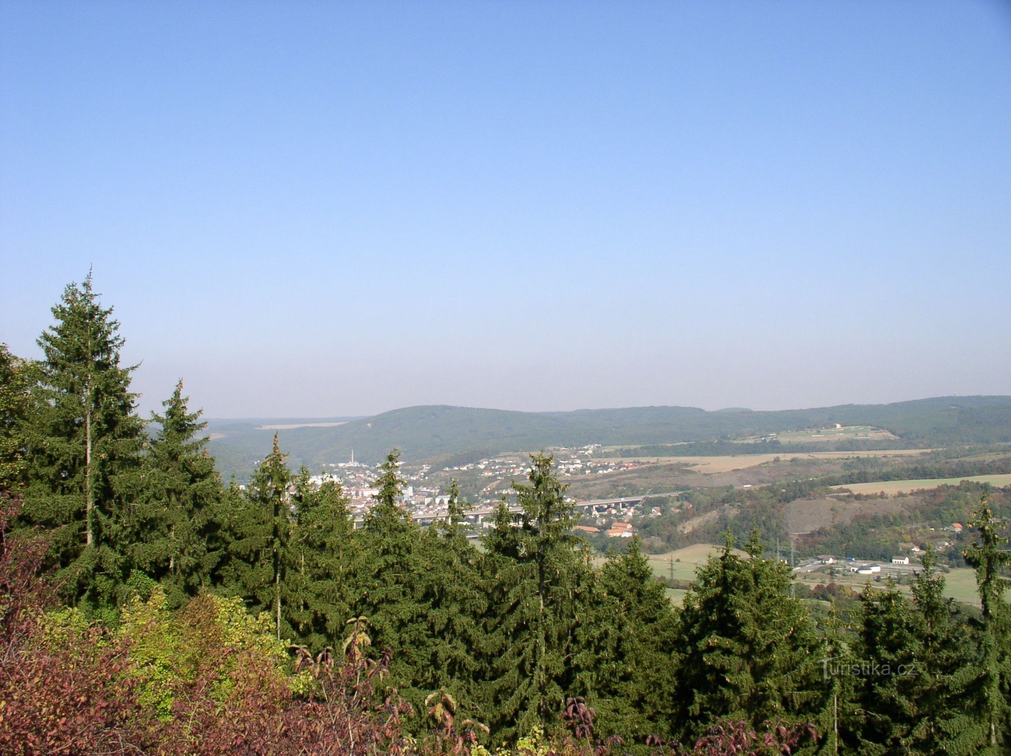 view of Beroun from Damil