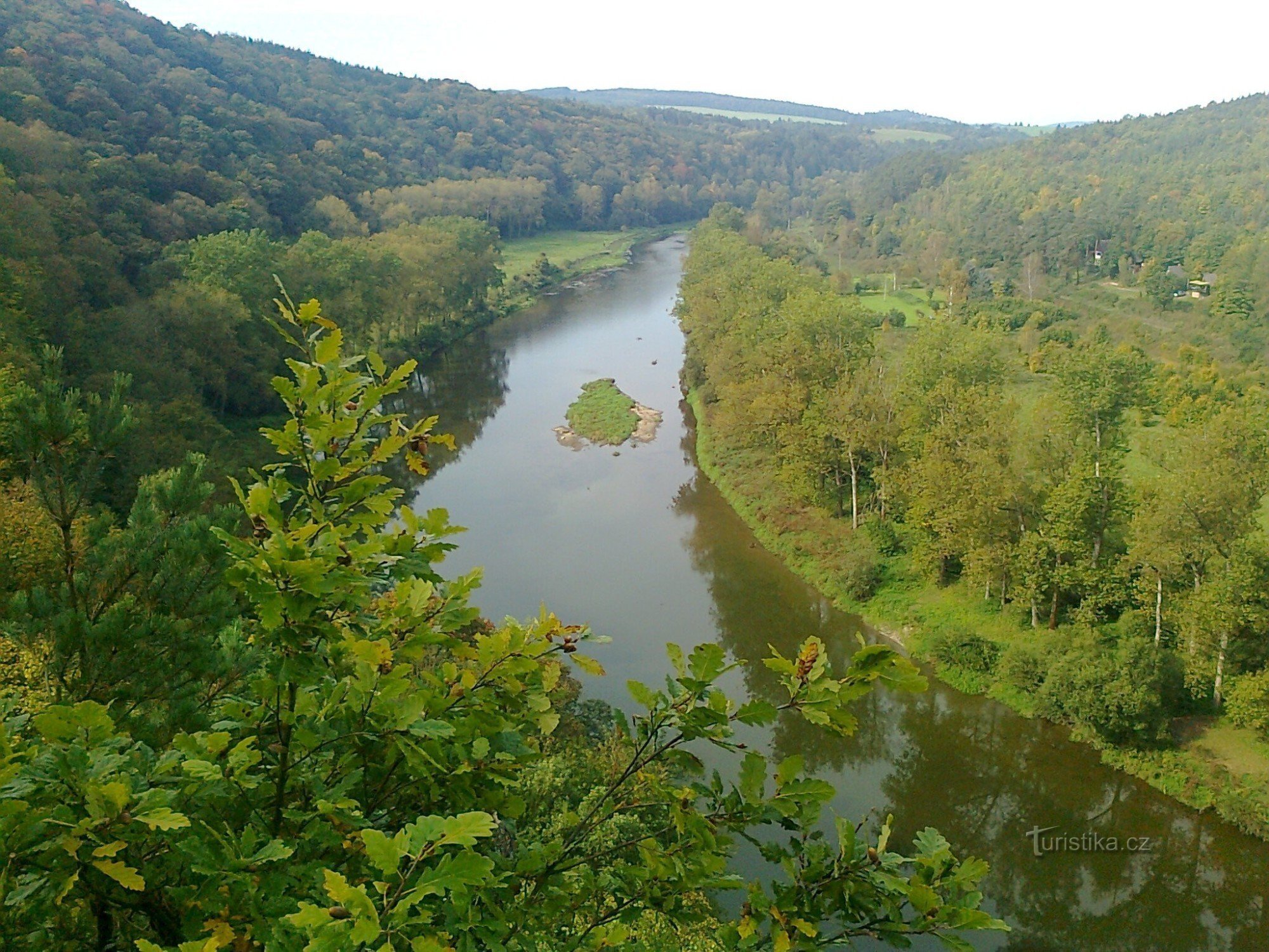 Widok na Berounkę