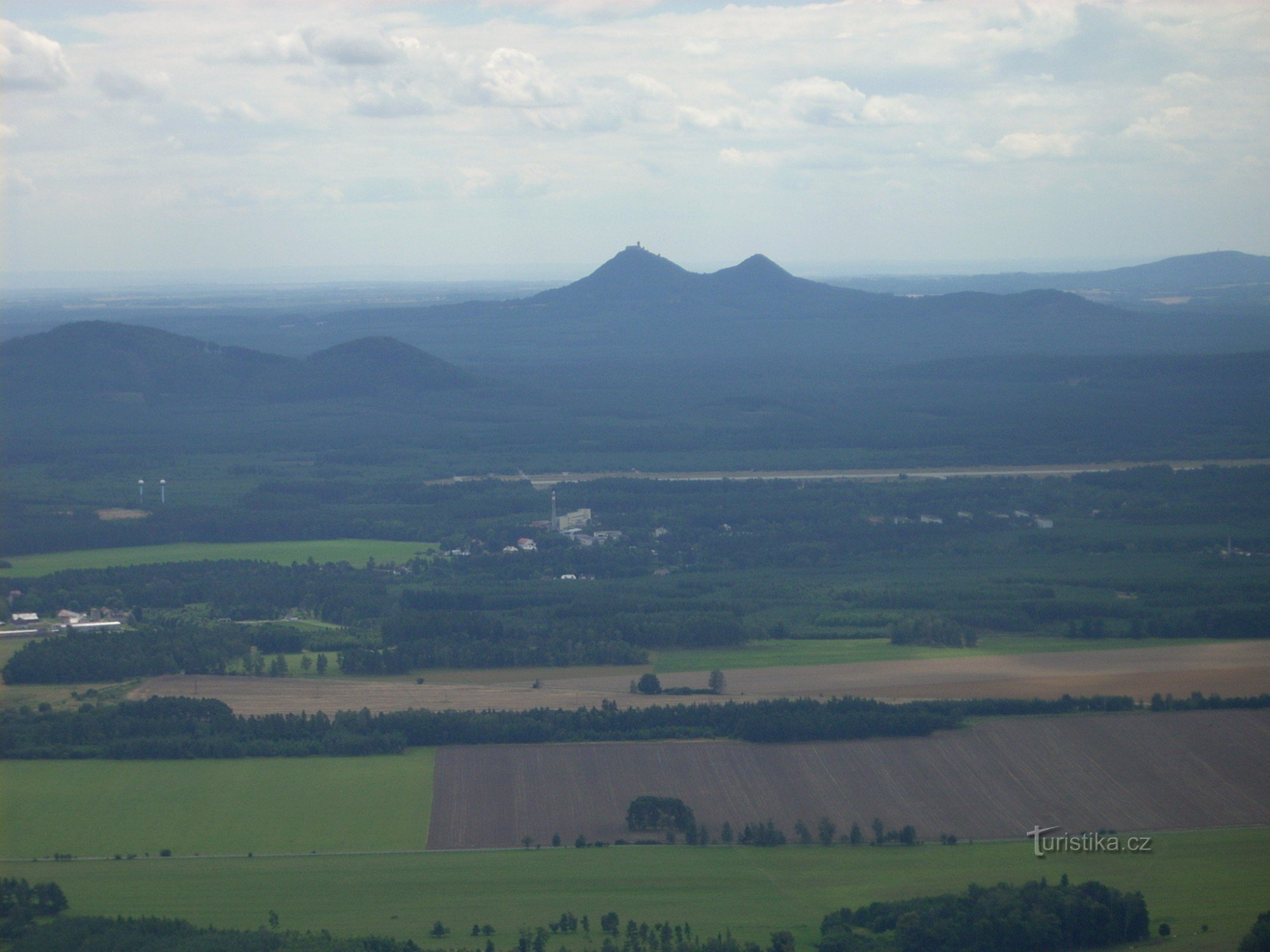 Blick auf Bezděz