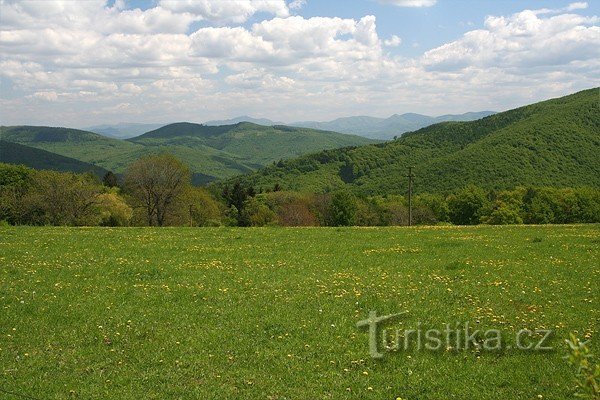 Pogled na Bijele Karpate