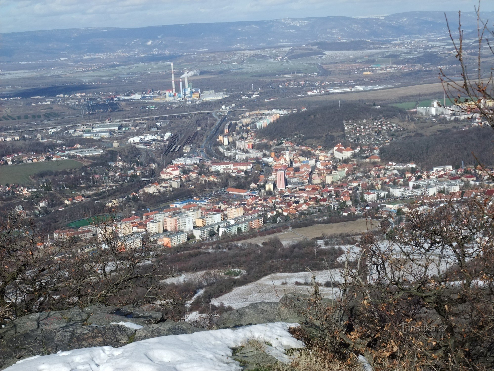 Vue de Bilina