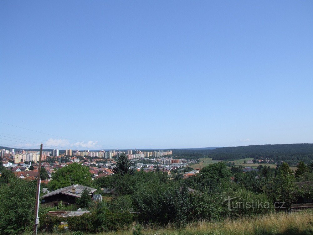 Utsikt över Bolevec