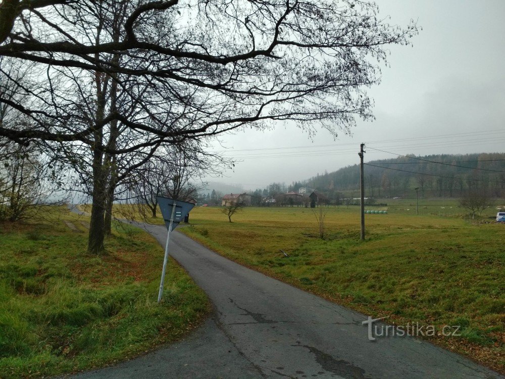 View of Bortlůvka