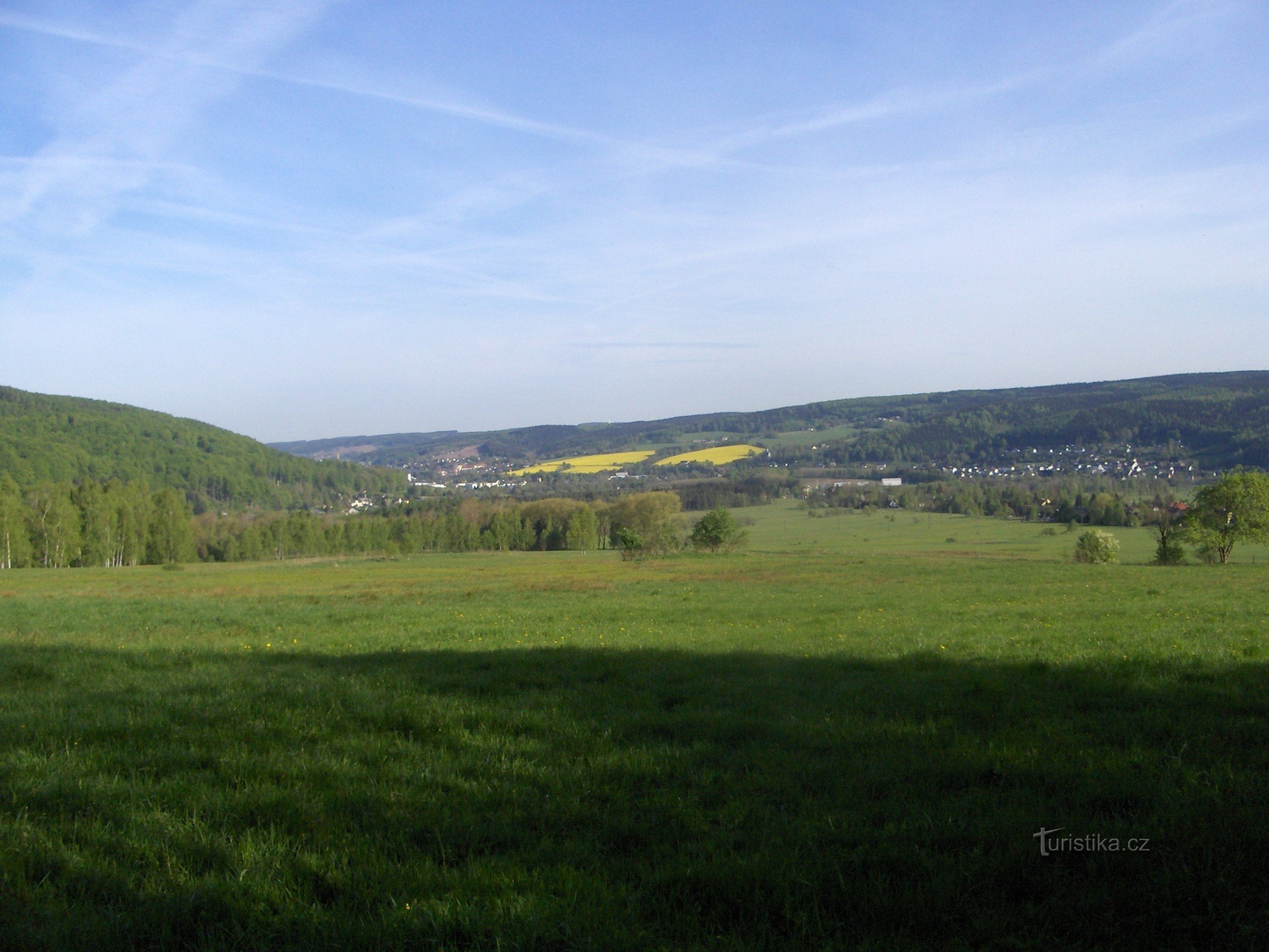 vista de Brandov e Olbernhau