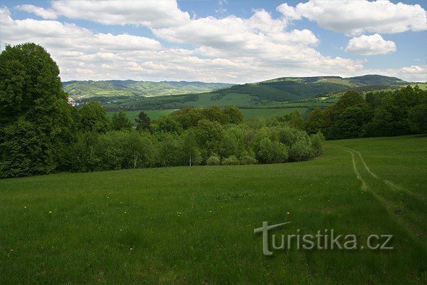 Uitzicht op Bylnica