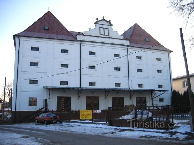 View of the former fortress from the west