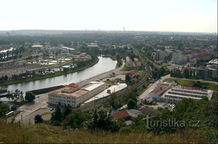 Vista de Dejvice desde Baby