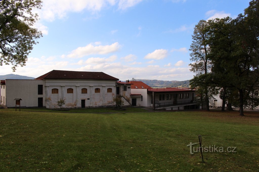 Vista do teatro do leste