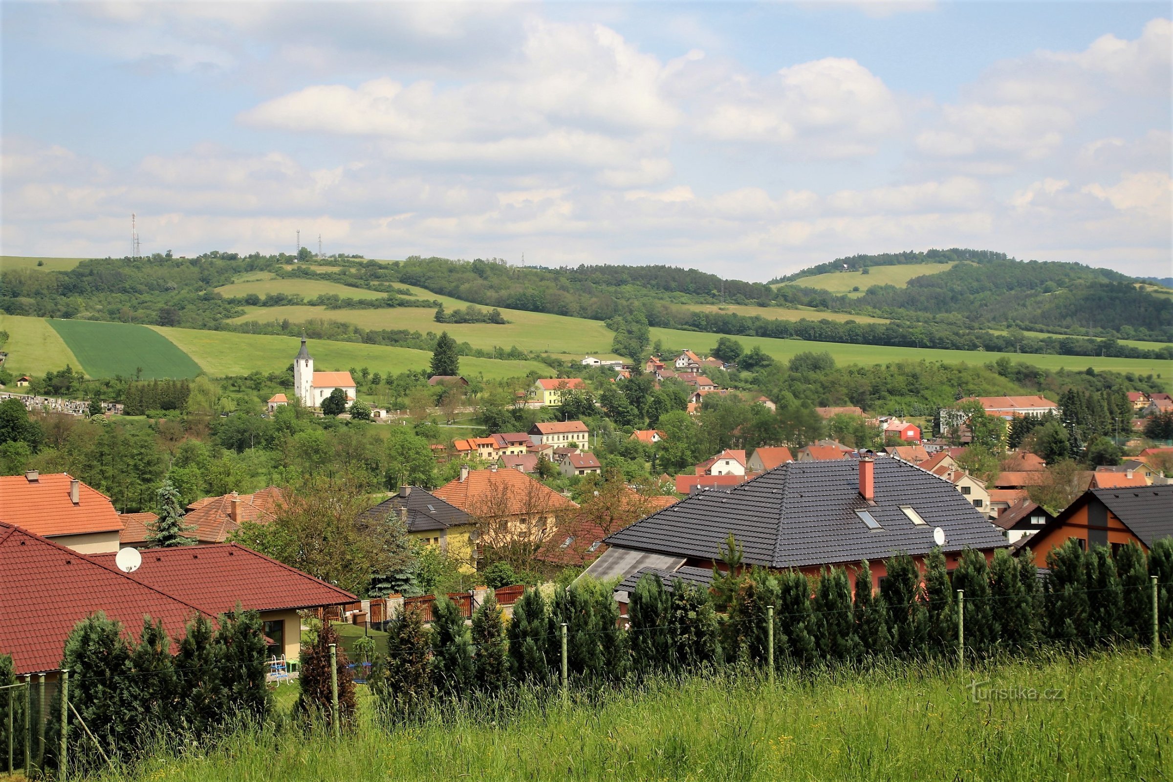 View of Dolní Loučky