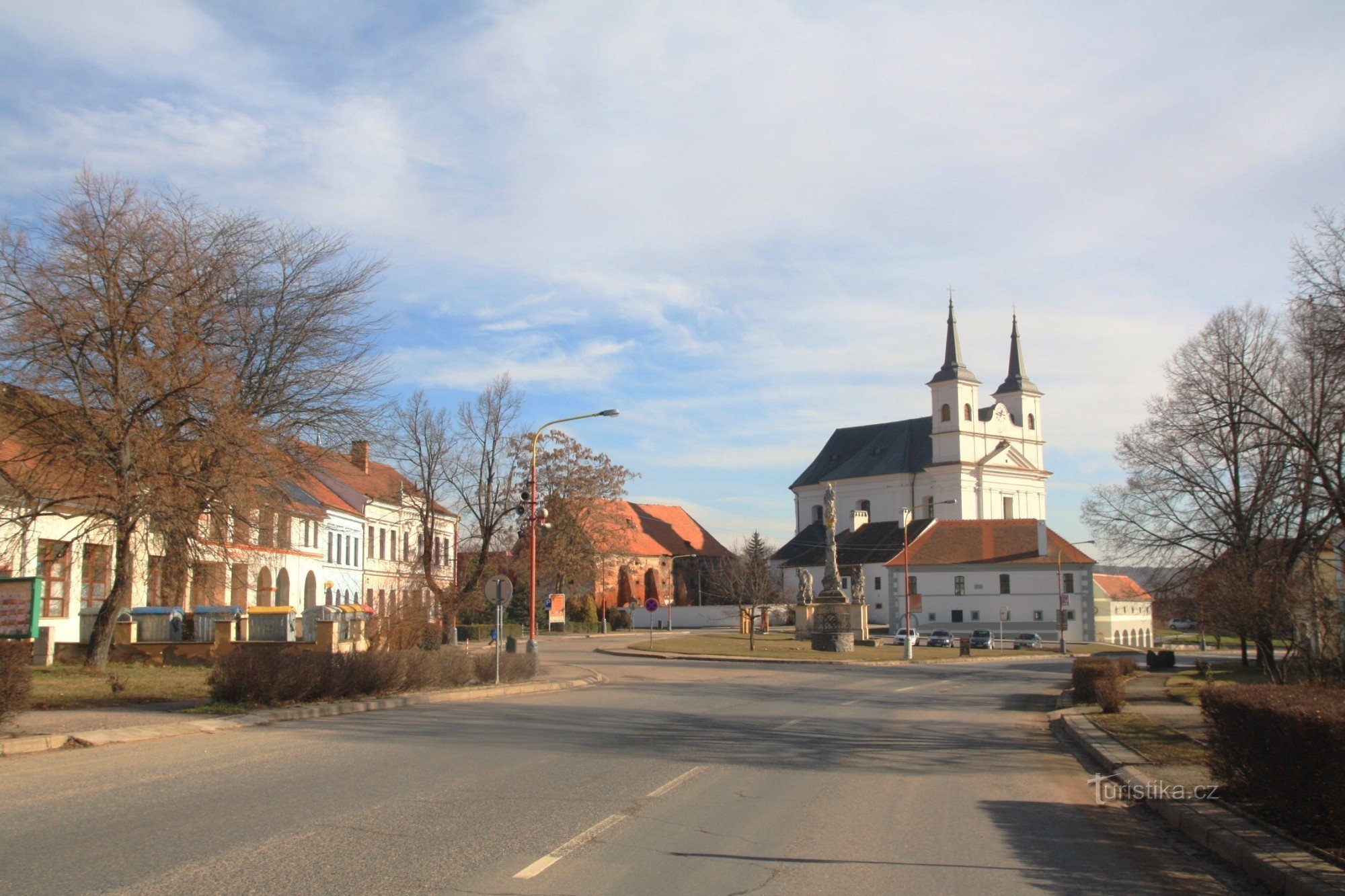 Udsigt over Drnholeck-pladsen