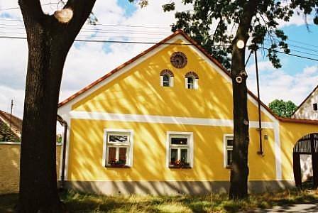 Utsikt över huset från framsidan