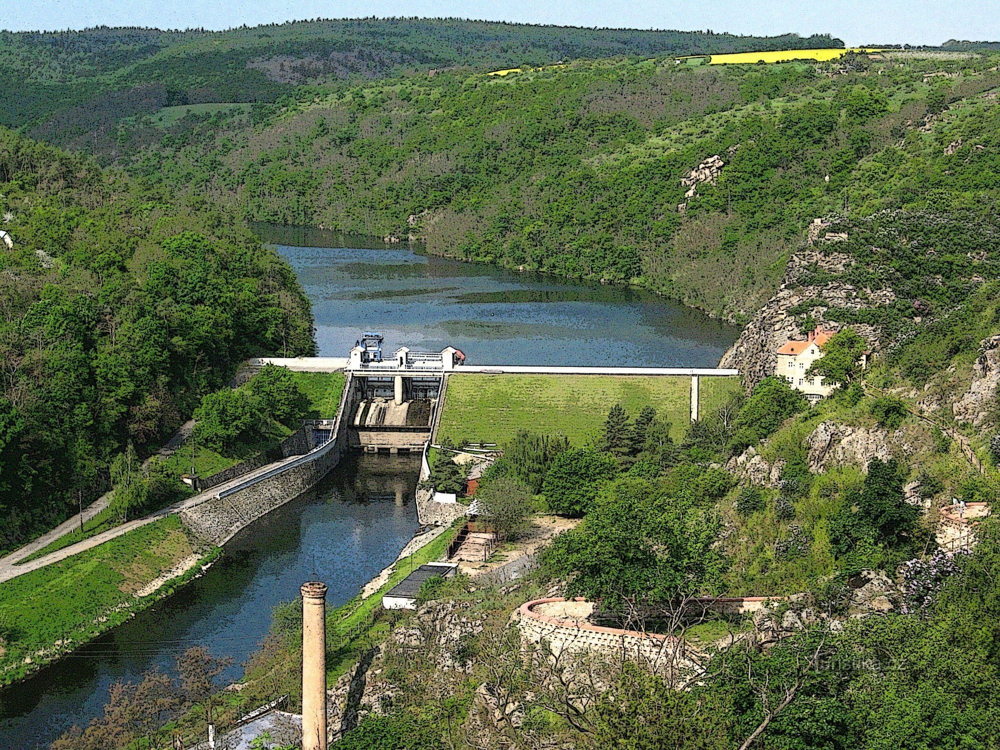 Blick auf Dyja