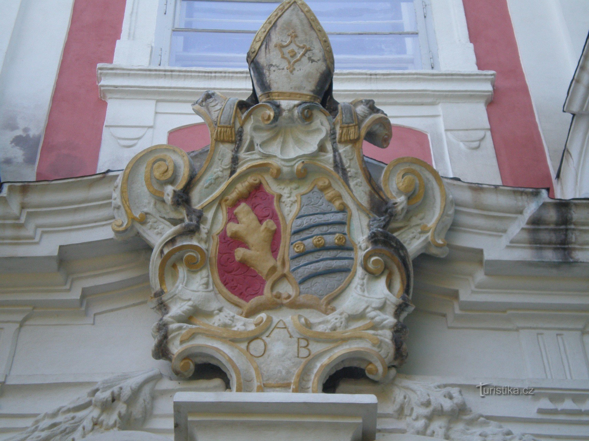 vista del escudo de armas