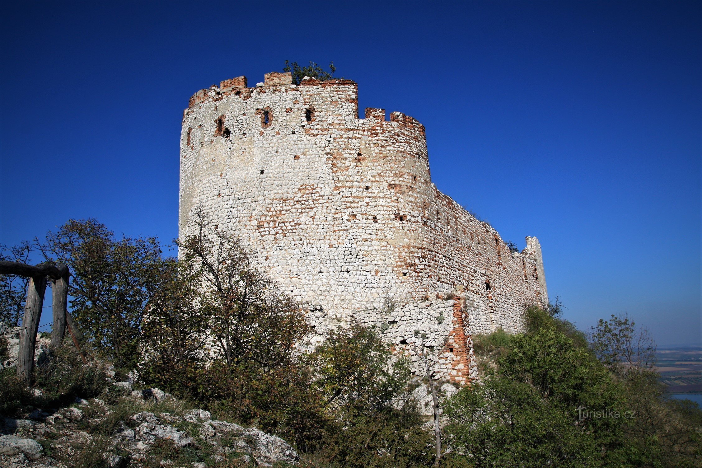 vista del castillo