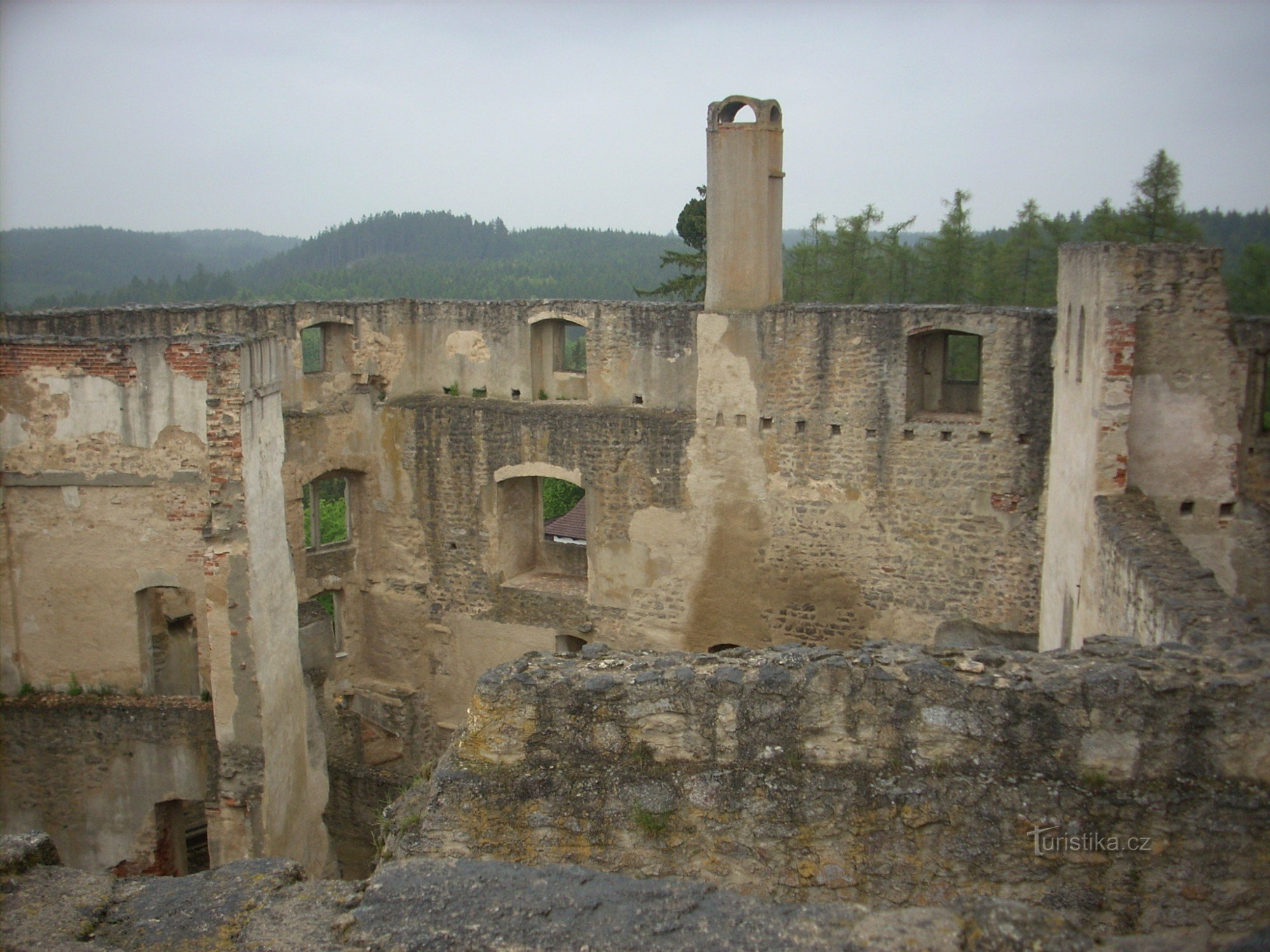 Veduta del castello dalla torre